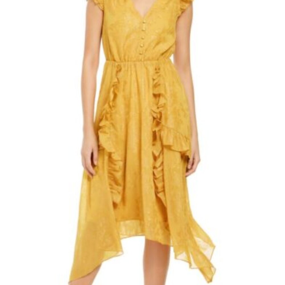 NWT INC yellow summer dress Size Medium